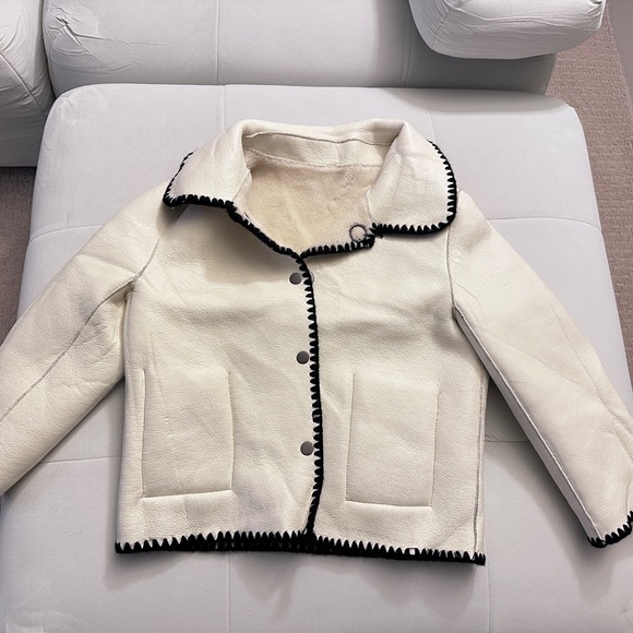 Double wear wool and leather jacket from Macy McCoy - Picture 5 of 5